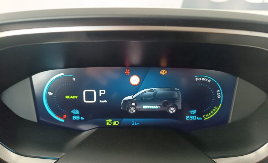 PEUGEOT RIFTER BEV 50KWH GT STANDARD 136 5P